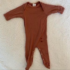 Kate Quinn Bamboo Footie Cedar